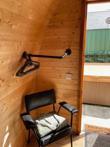 Ferienwohnung Arch Pod & Hot Tub Carndonagh Exterior foto
